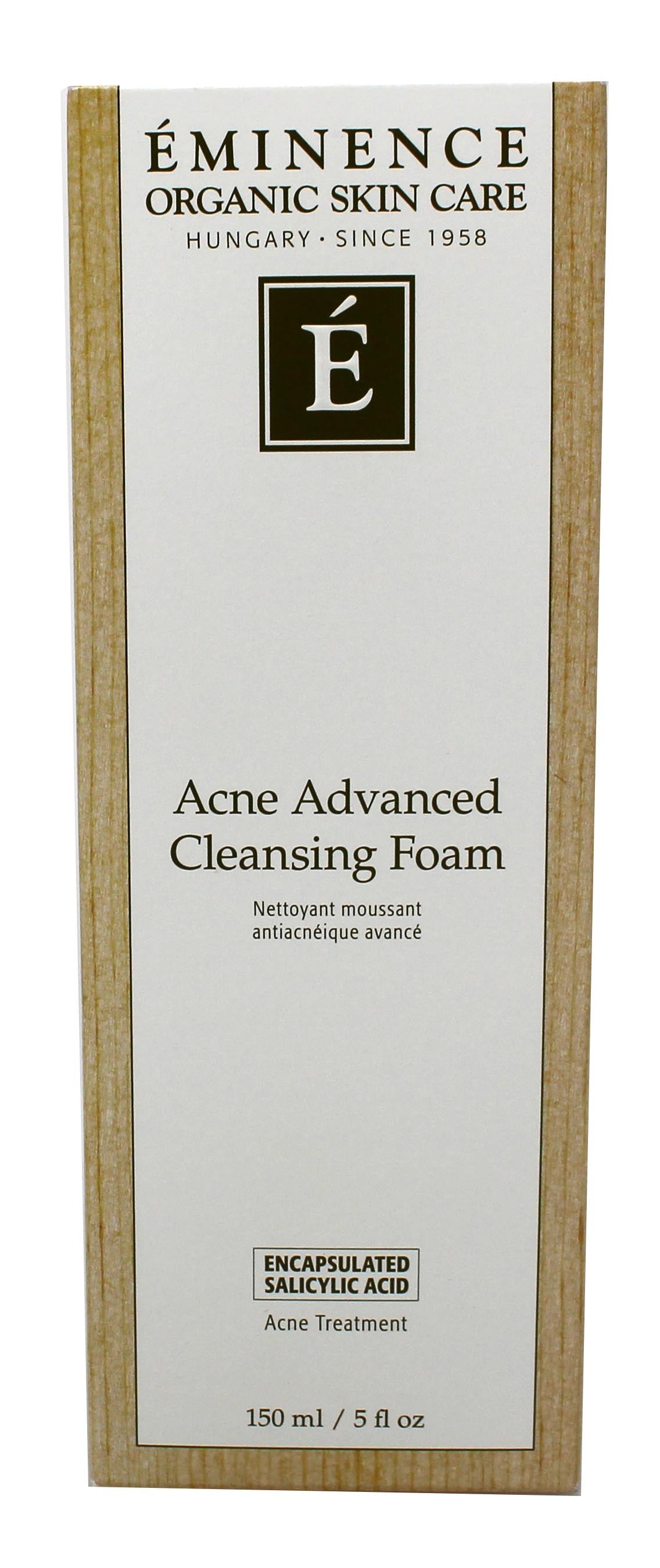 Eminence Organic Skincare Acne Advanced Cleansing Foam 5 Ounce