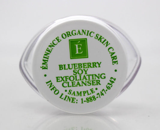 Eminence Organic Blueberry Soy Exfoliating Cleanser Sample Size