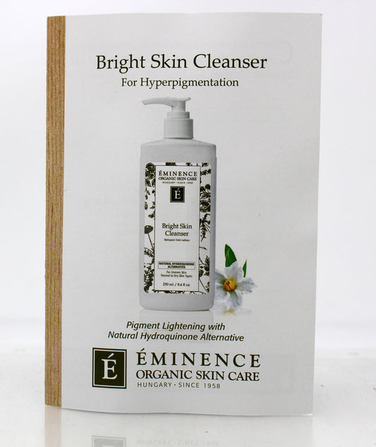 Eminence Bright Skin Cleanser Sample Size 0.10 Ounce