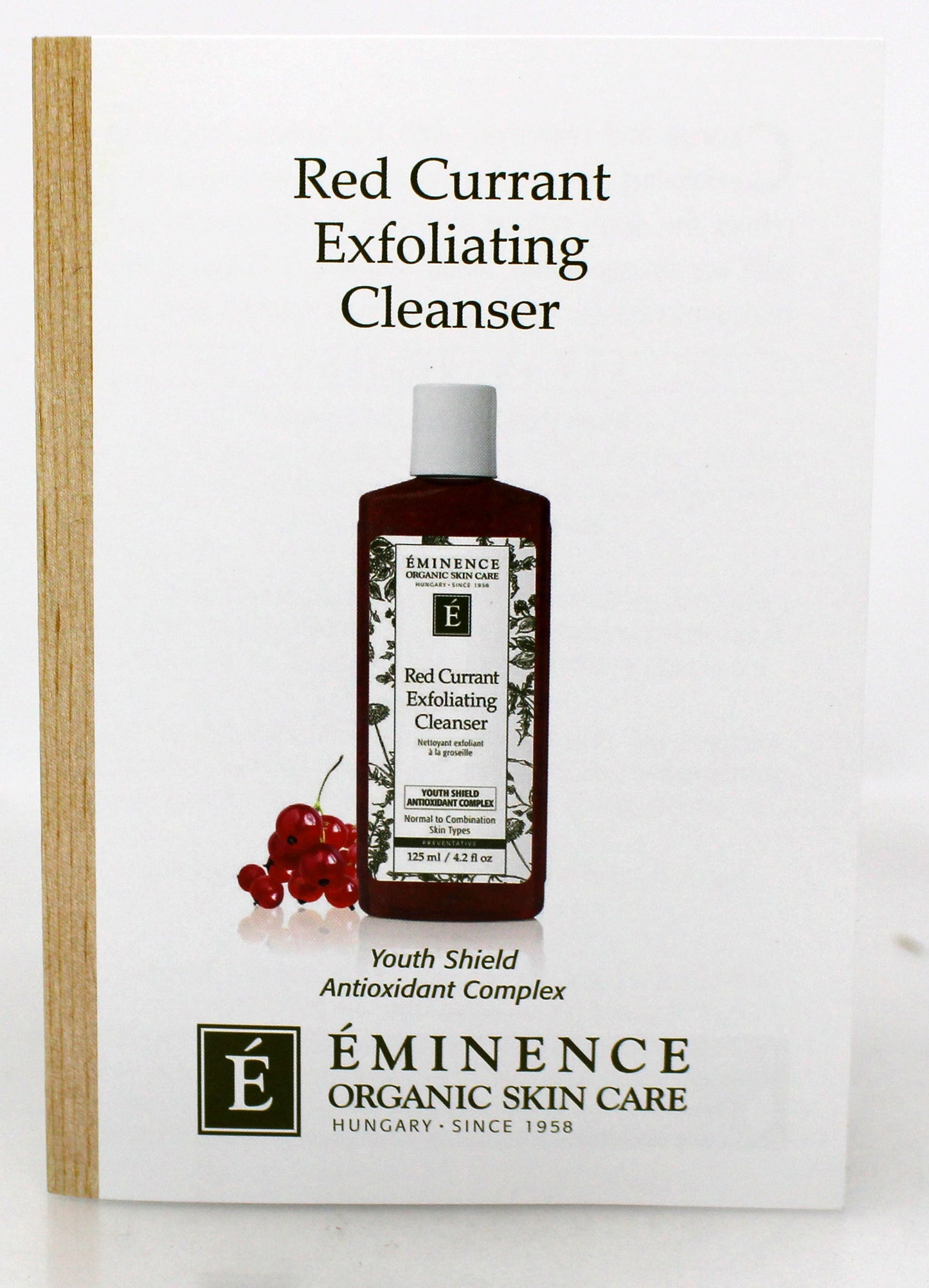 Eminence Red Currant Exfoliating Cleanser Sample Size (Pack of 6)