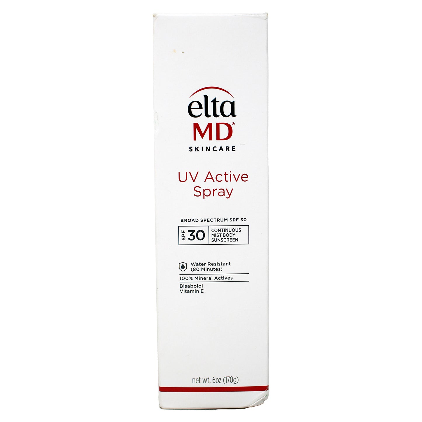EltaMD UV Active Mineral Spray Sunscreen SPF 30, 6 oz  Expiration 05/2025