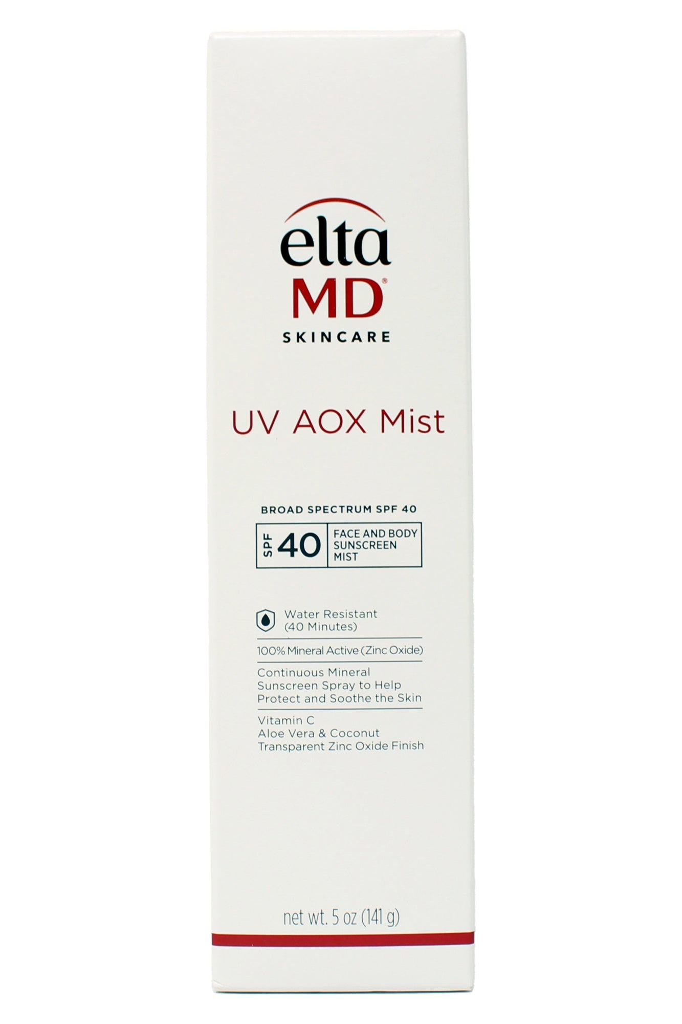 Elta MD Skincare UV AOX Mist SPF 40 Face and Body Sunscreen Mist 5 Ounce