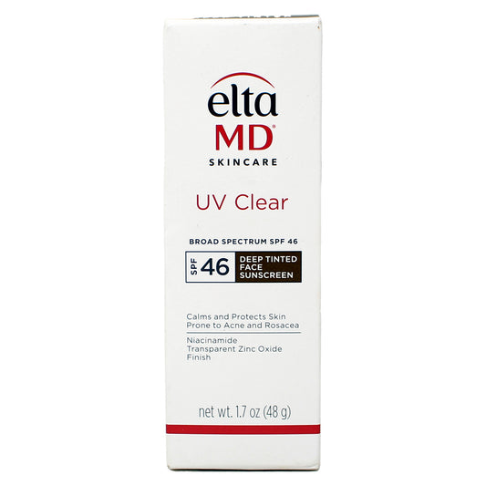 EltaMD UV Clear Deep Tint Face Sunscreen, SPF 46, 1.7 oz