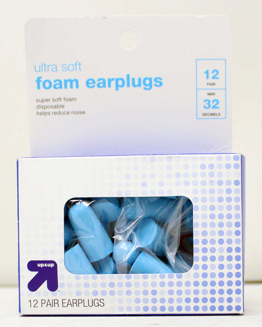 Up & Up Ultra Soft Foam Earplugs 12 Pairs