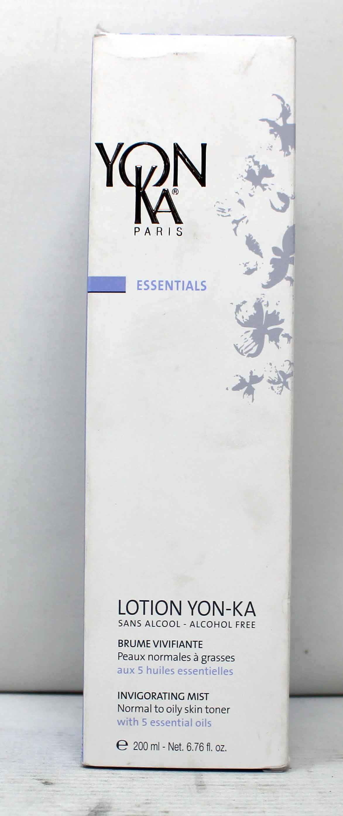 Yonka Lotion Yon-Ka Invigorating Mist Normal To Oily Skin Toner 6.76 Ounce