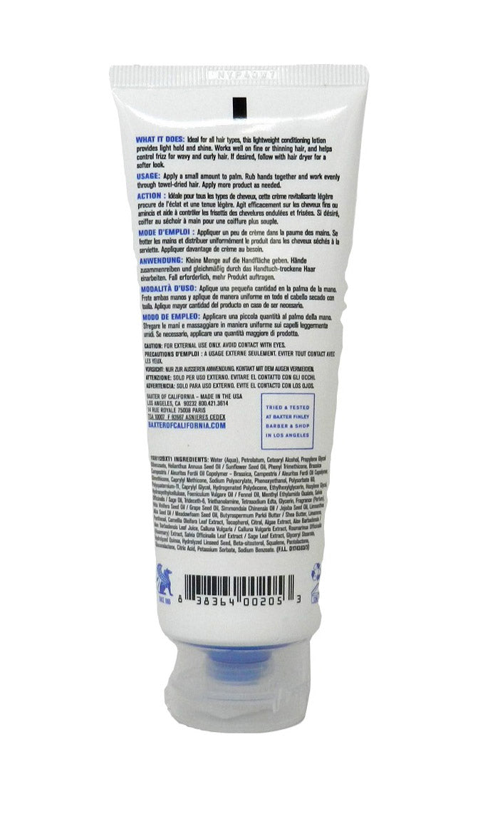 Baxter of California Grooming Cream Light Hold 3.40 Fluid Ounces