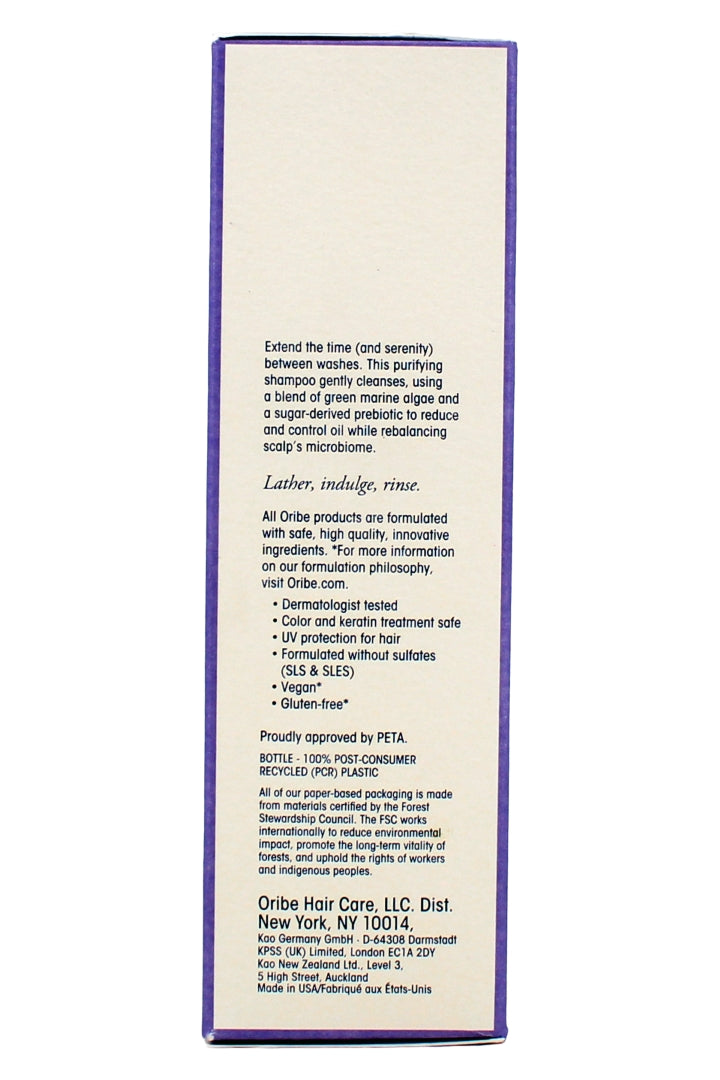 Oribe Serene Scalp Oil Control Shampoo 8.5 Fl Ounce