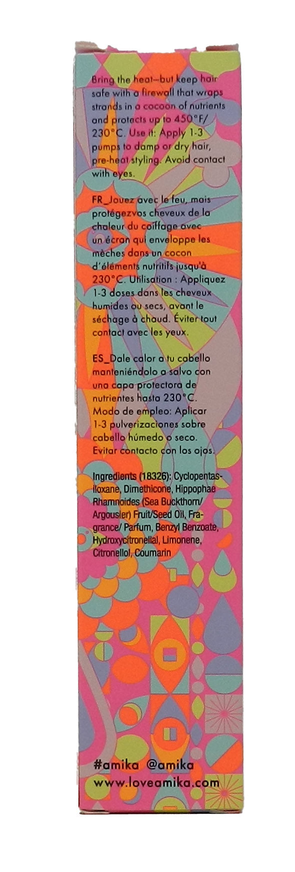 Amika Blockade Heat Defense Serum 1.7 Ounces