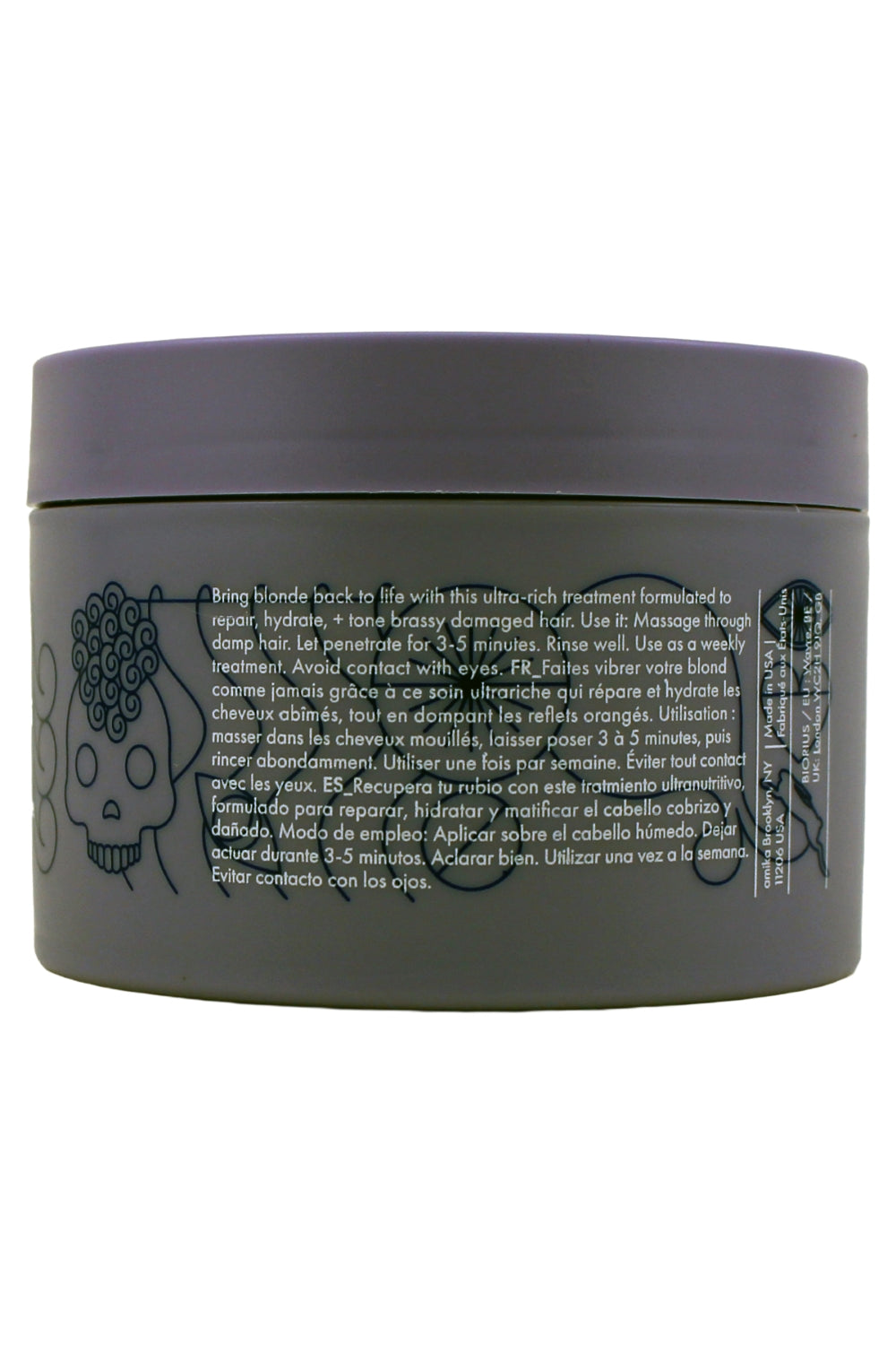 Amika Bust Your Brass Intense Repair Mask 8 Fl Ounce