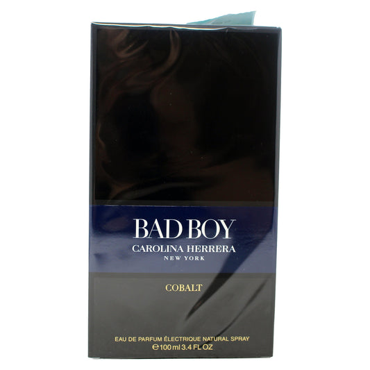 Carolina Herrera Bad Boy Cobalt Eau De Parfum Natural Spray 3.4 Fl Ounce