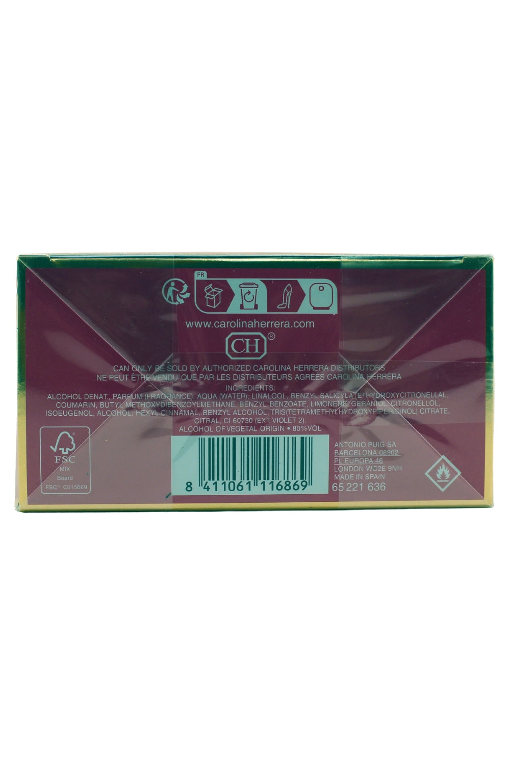 Carolina Herrera Collector Edition Colormania Eau De Parfum Spray 2.7 Fl Ounce