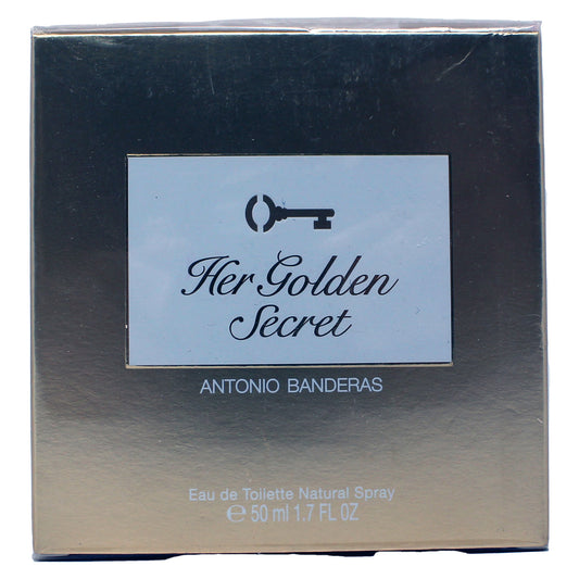 Antonio Banderas Her Golden Secret Eau De Toilette 1.7 Fl Ounces