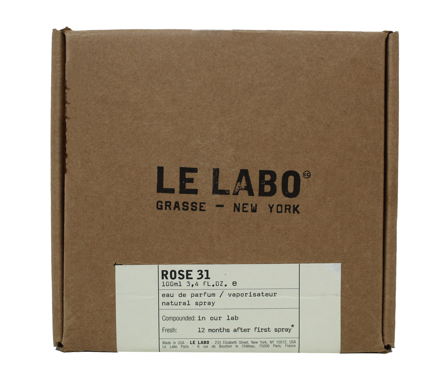 Le Labo Rose 31 Eau De Parfum 3.4 Ounces