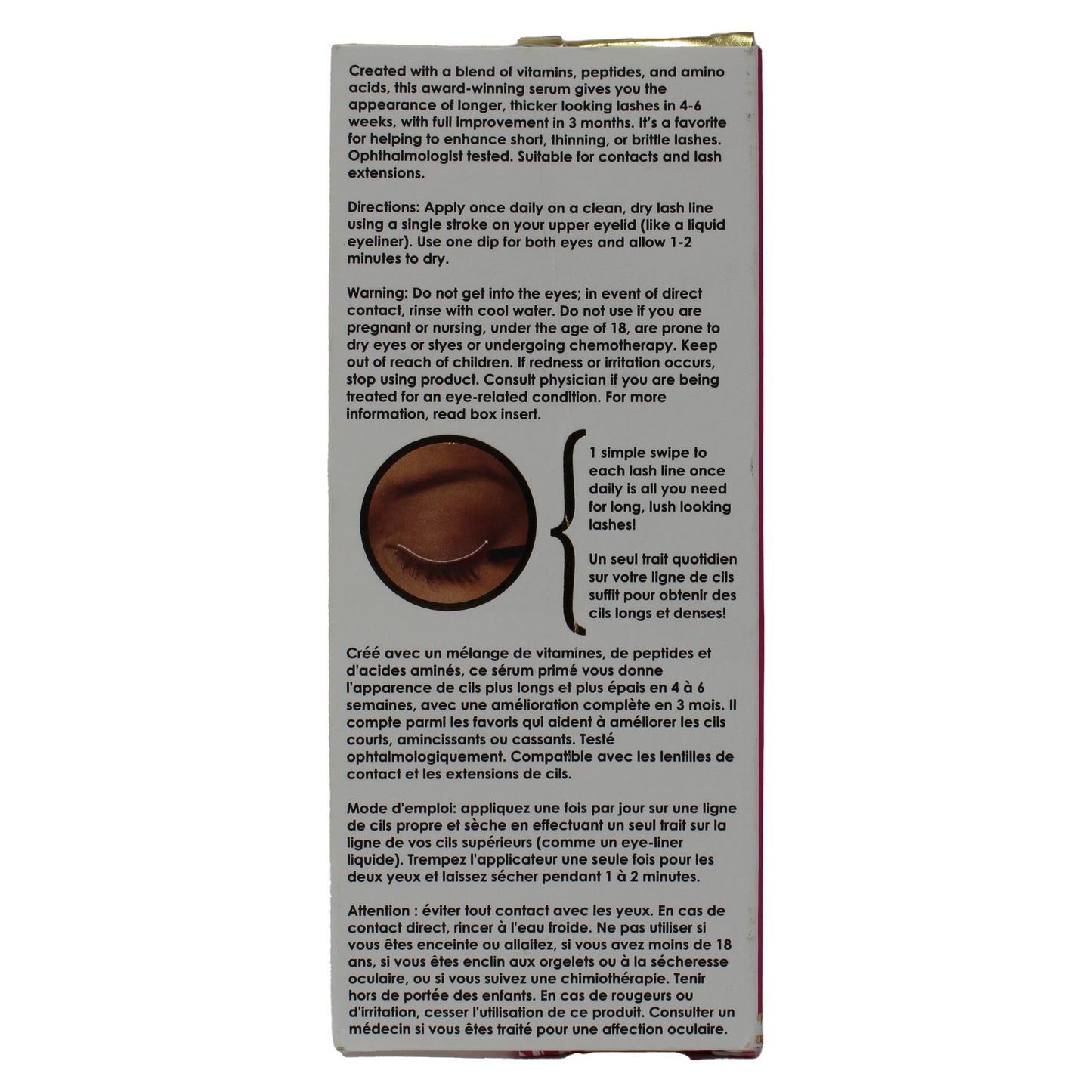 Grande Cosmetics GrandeLASH-MD Lash Enhancing Serum 0.03 Ounce