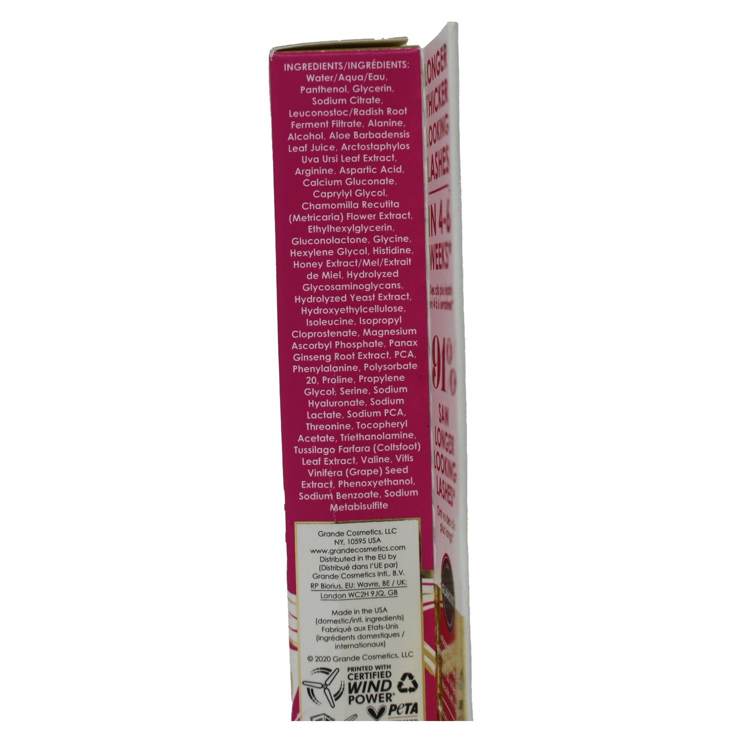 Grande Cosmetics GrandeLASH-MD Lash Enhancing Serum 0.03 Ounce