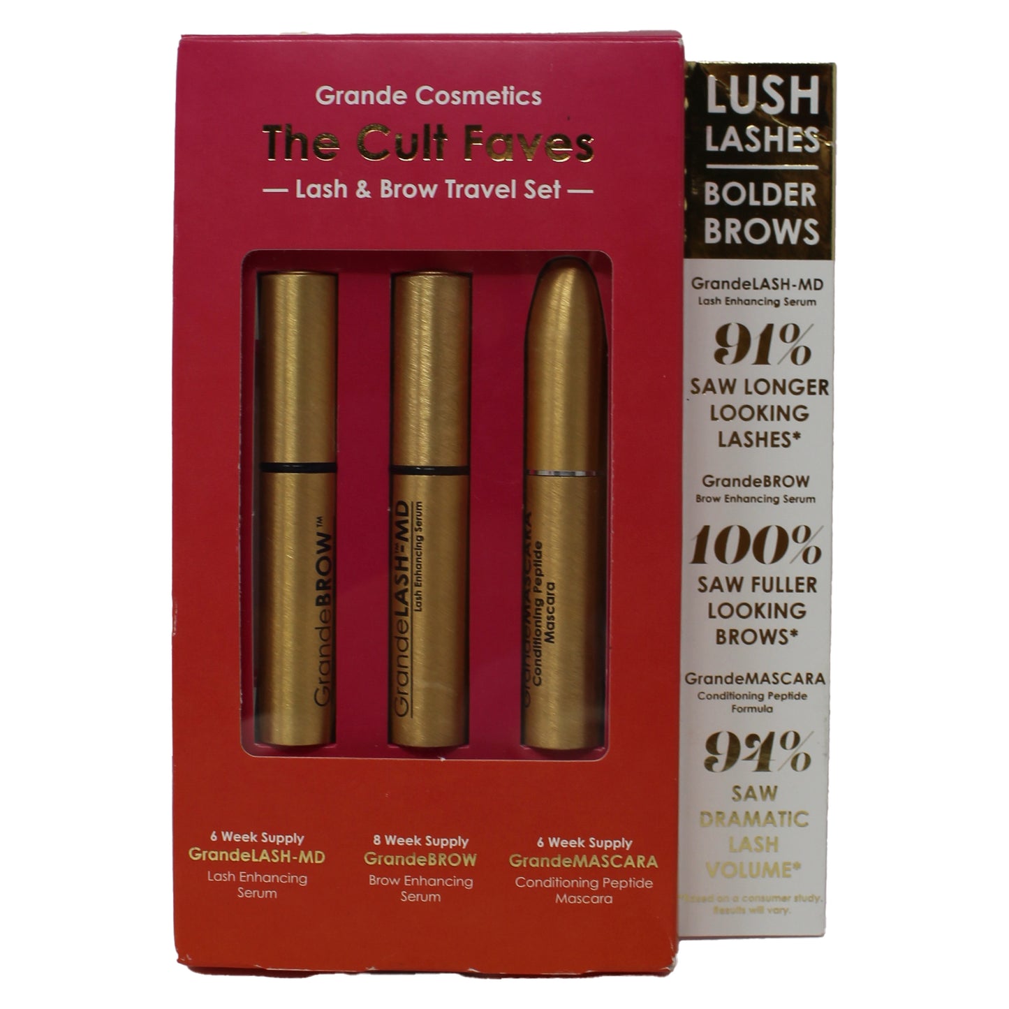 Grande Cosmetics The Cult Faves Lash & Brow Travel Set