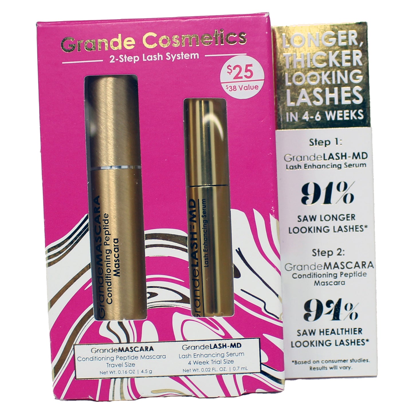 Grande Cosmetics 2-Step Lash System Set