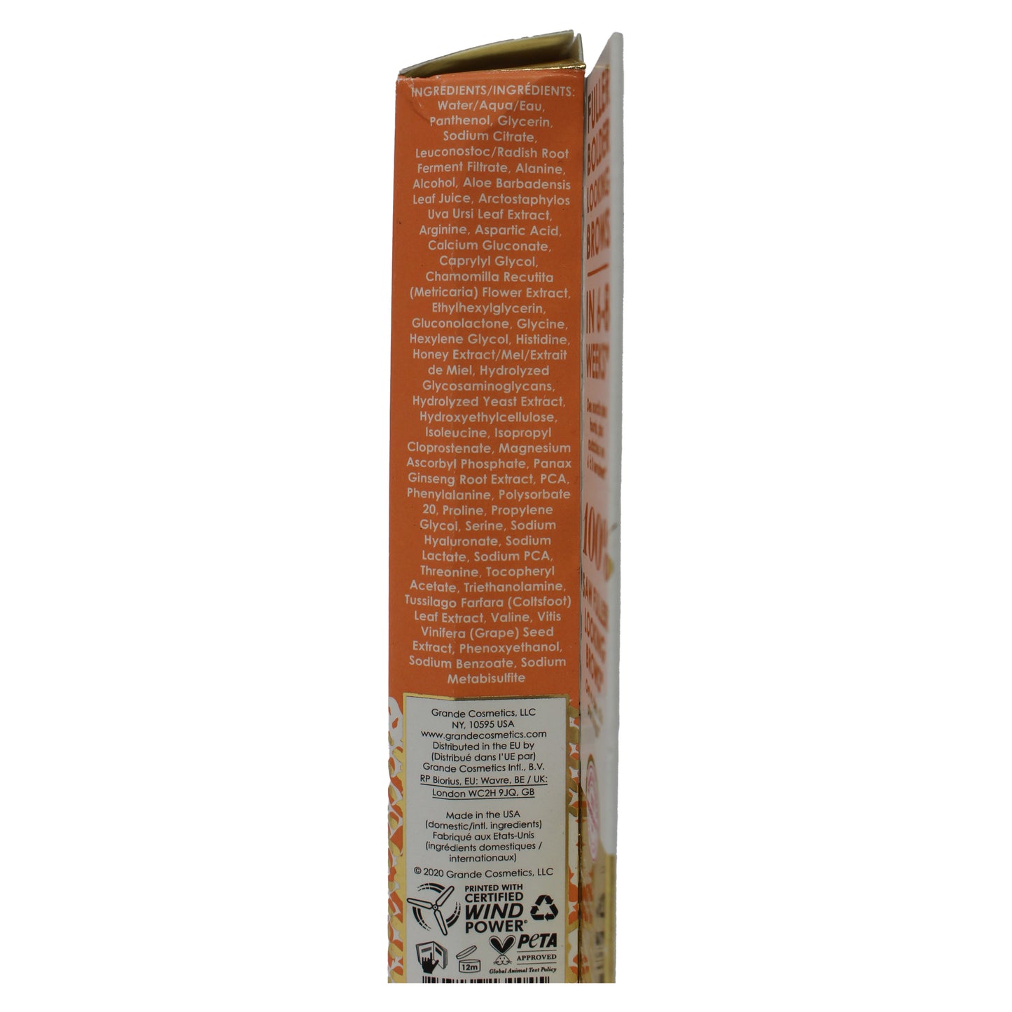 Grande Cosmetics Grande BROW Brow Enhancing Serum (Clear Serum) 0.05 Ounce