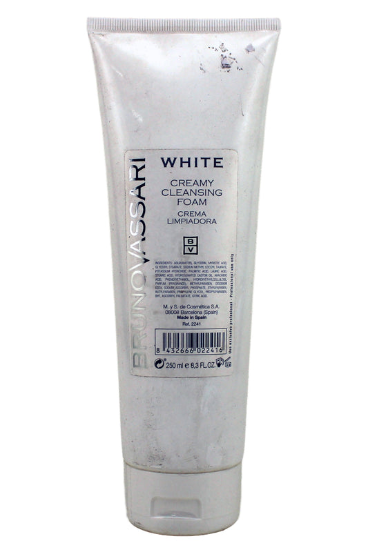 Bruno Vassari White Creamy Cleansing Foam 8.4 Ounces