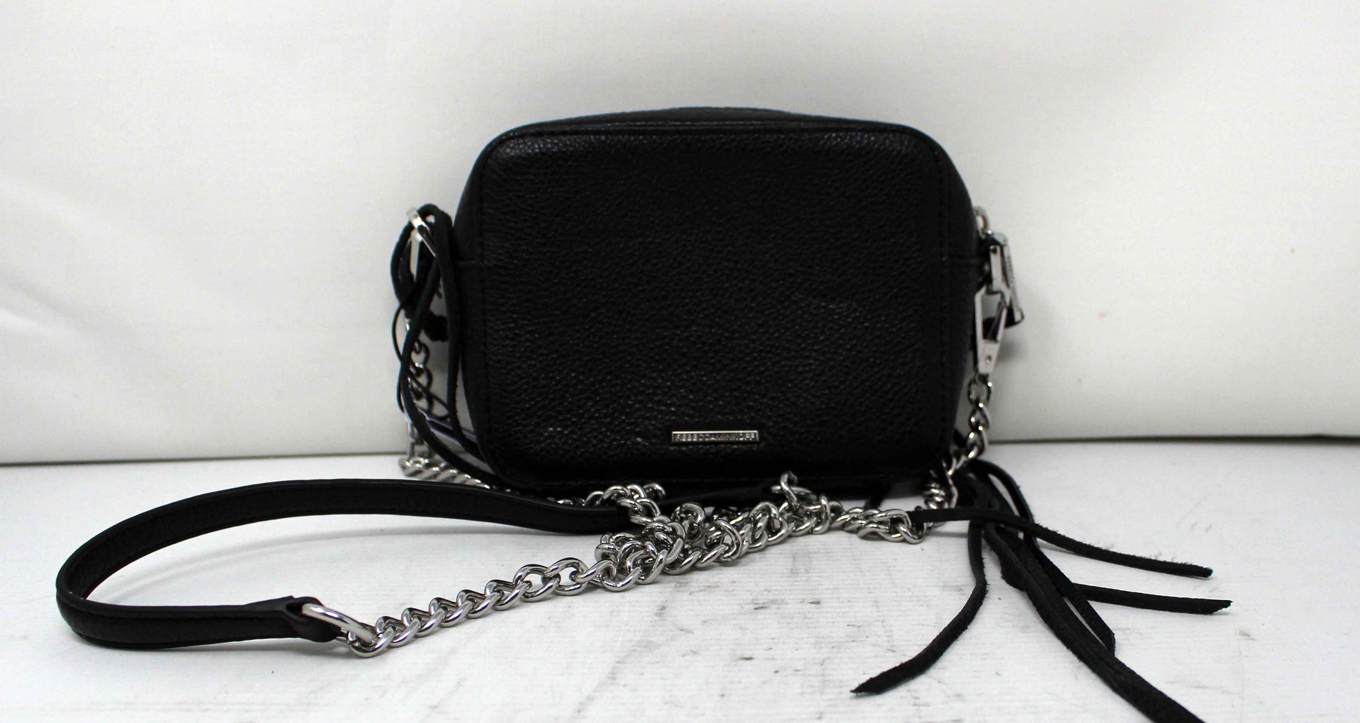 Rebecca Minkoff 4 Zip Moto Camera Bag Black