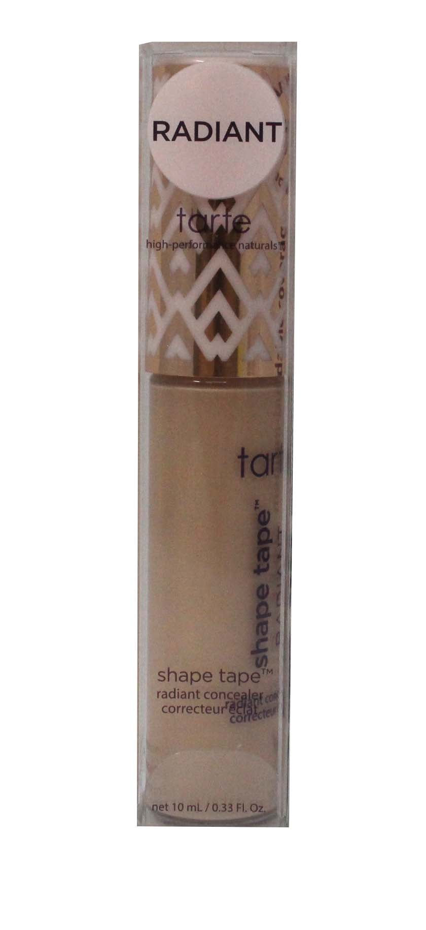 Tarte Radiant Shape Tape Radiant Concealer 27H Light-Medium Honey .33 Ounce