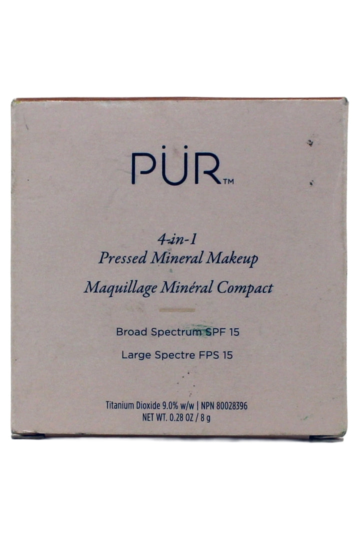 PÜR Beauty 4 in 1 Pressed Mineral Makeup SPF 15 Powder Foundation TP4 Medium Tan, 0.28 Ounces