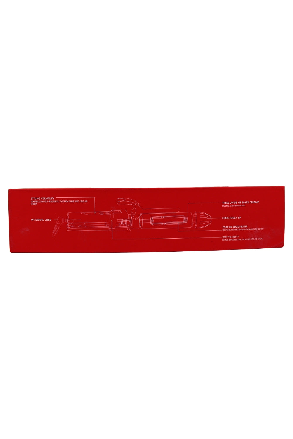 Fhi Heat 1.25-Inch Curling Iron Red 1 Count