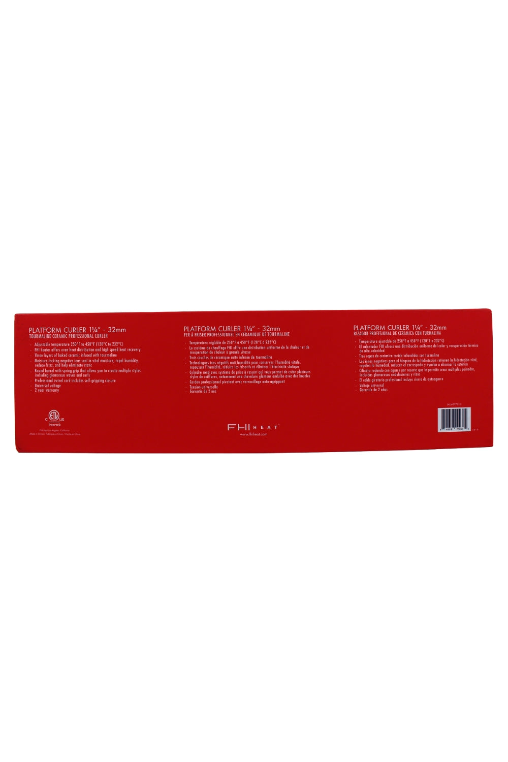 Fhi Heat 1.25-Inch Curling Iron Red 1 Count