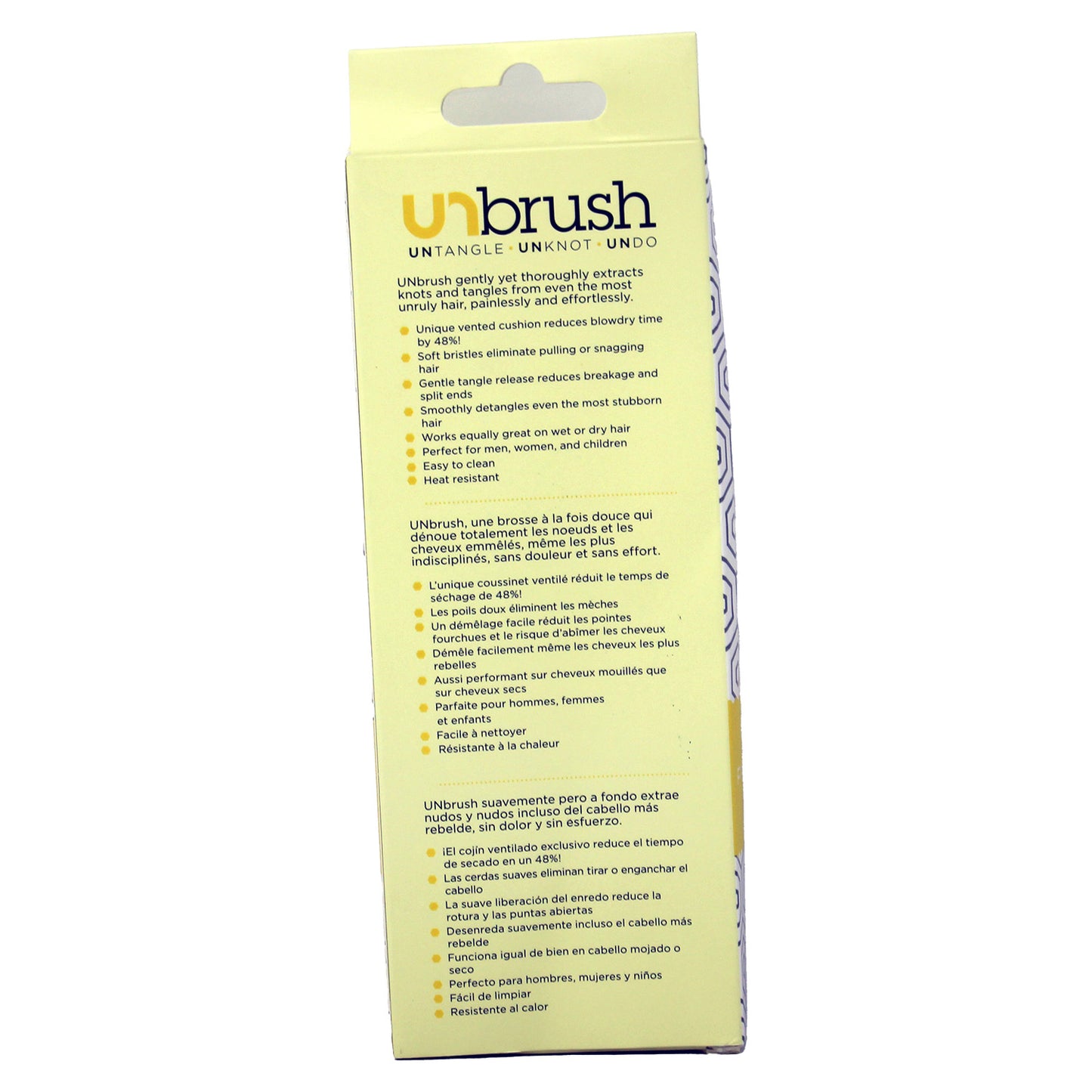 FHI Heat Unbrush Detangling Hair Brush, Sunburst 1 Count