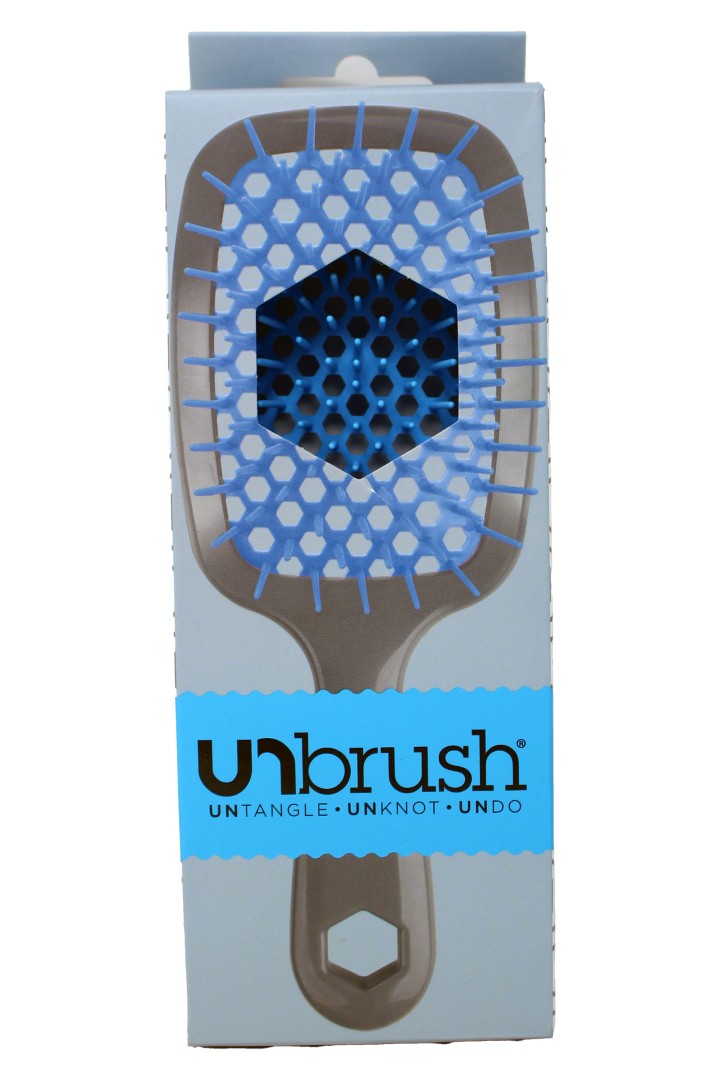 FHI Heat UNbrush Vented Detangling Brush Light Blue/Grey 1 Count