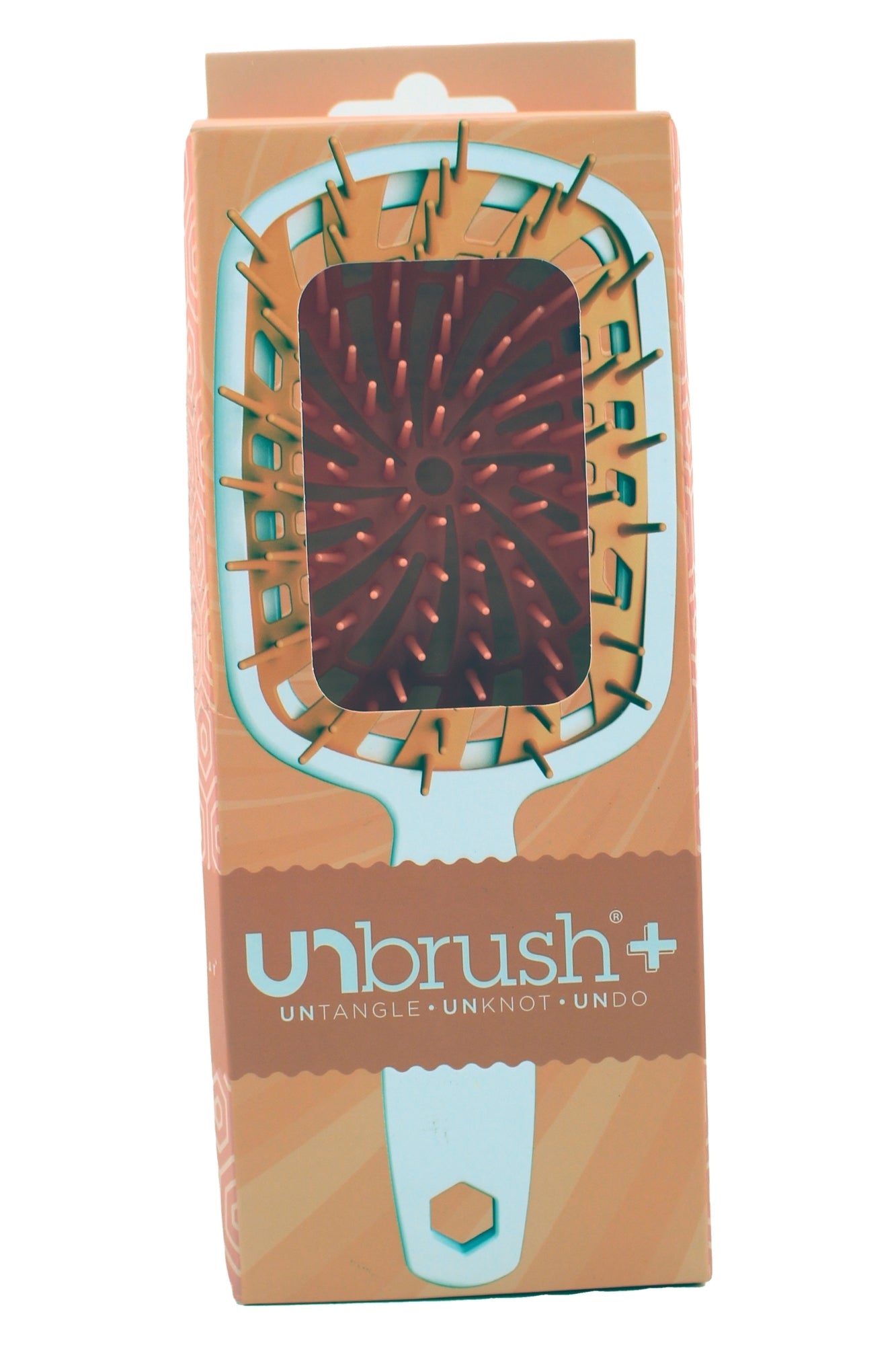 FHI UNbrush Plus Curly Hair Vented Brush Sherbet 1 Count