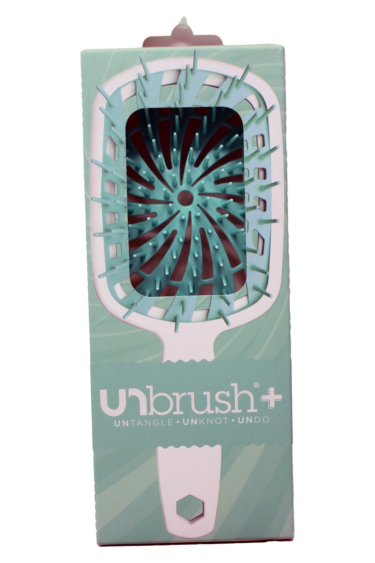 FHI Heat UNbrush Vented Detangling Brush Mint Swirl 1 Count