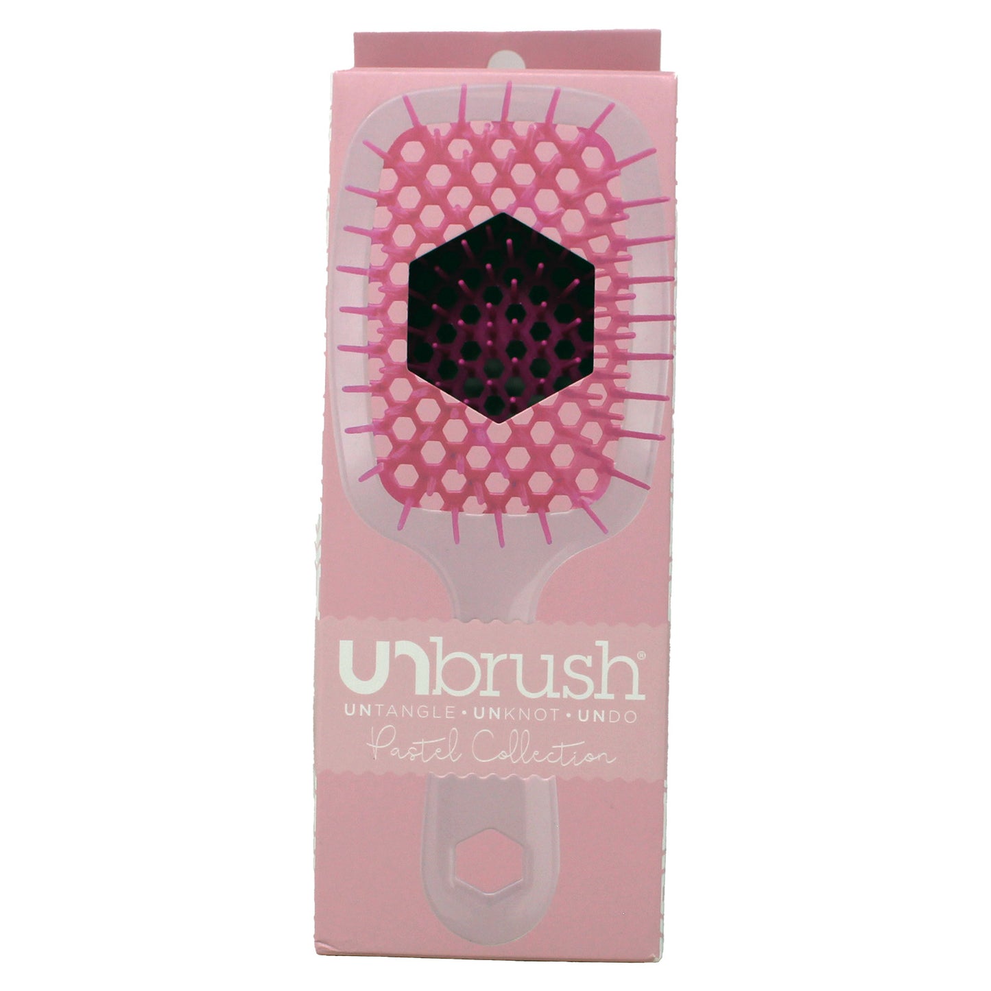 FHI Heat UNbrush Vented Detangling Brush Peony Light Pink