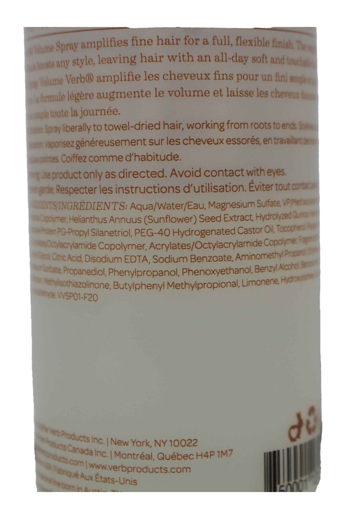 VERB Volume Spray 6.5  Ounce