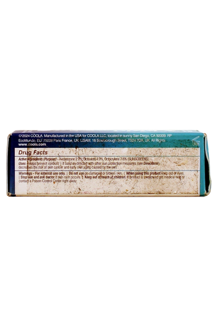 Coola Lip Balm Sunscreen SPF 30 Waterproof Original .15 Ounce