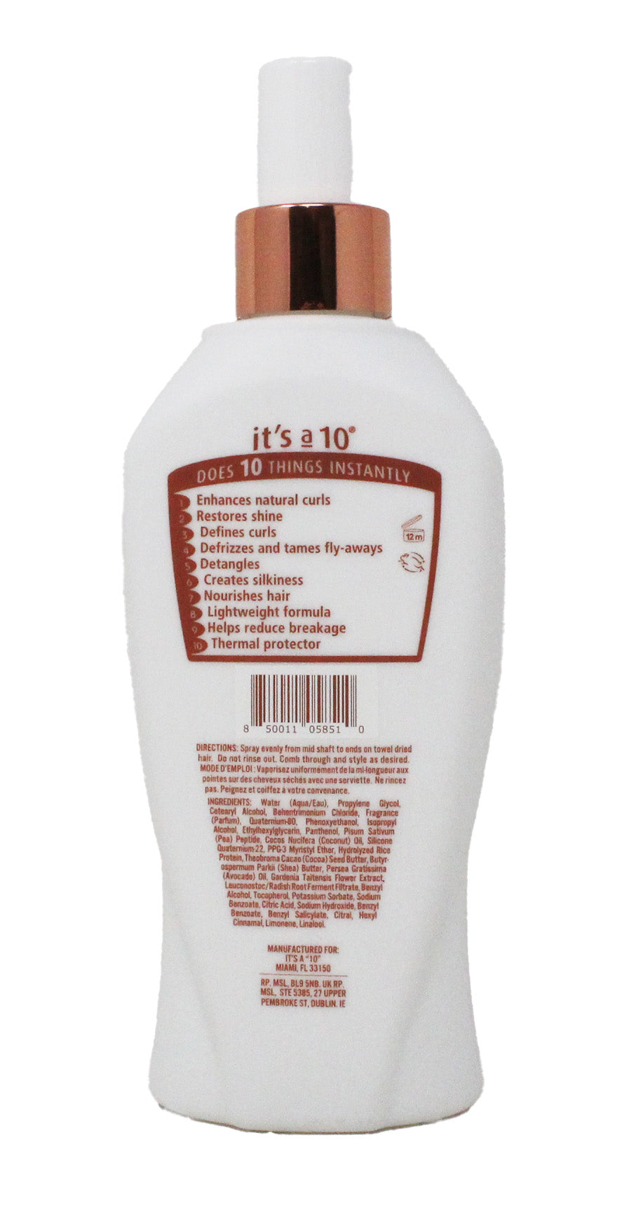 It's A 10 Haircare Coily Collection Miracle Leave-In 10 Ounce