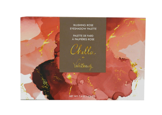 Chella + Vela Beauty Blushing Rose Eyeshadow Palette 0.26 Ounces