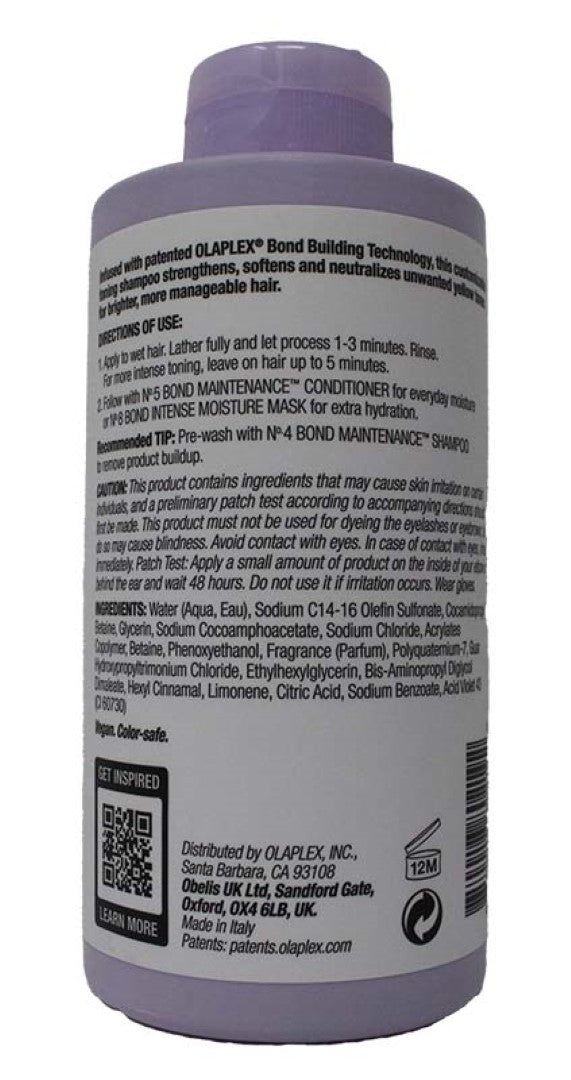 Olaplex No. 4P Blonde Enhancer Toning Shampoo 8.5 Ounce