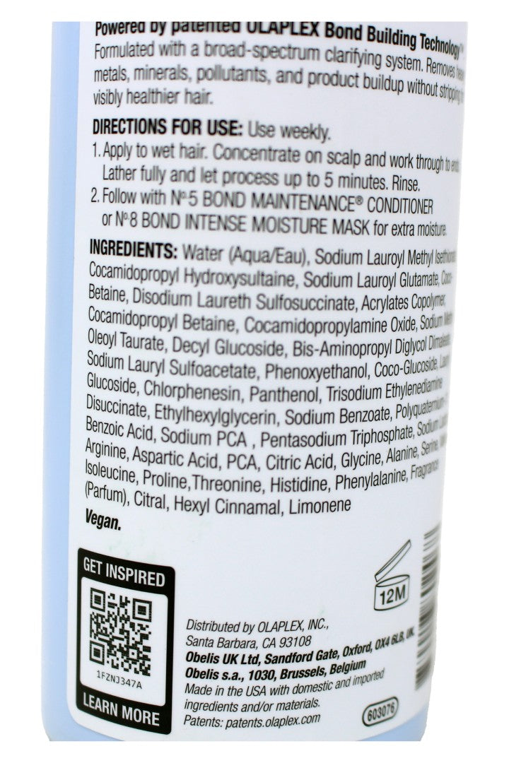Olaplex No.4 4C Bond Maintenance Clarifying Shampoo 8.5 Ounces