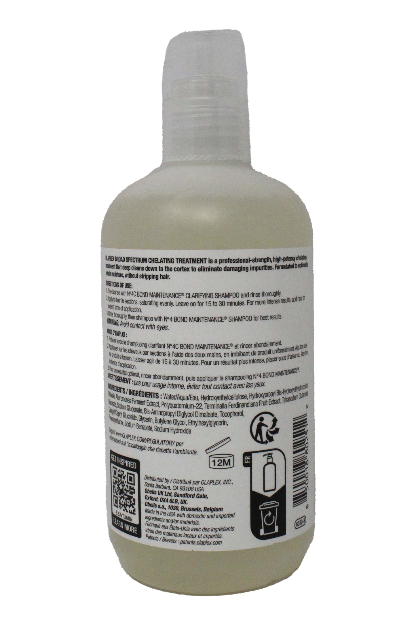 Olaplex Broad Spectrum Chelating Hair Treatment 12.55 Ounces