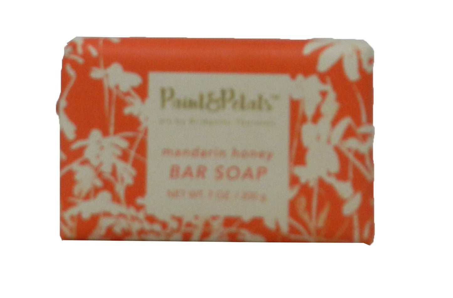 Paint & Petals Mandarin Honey Scented Bar Soap 7Oz