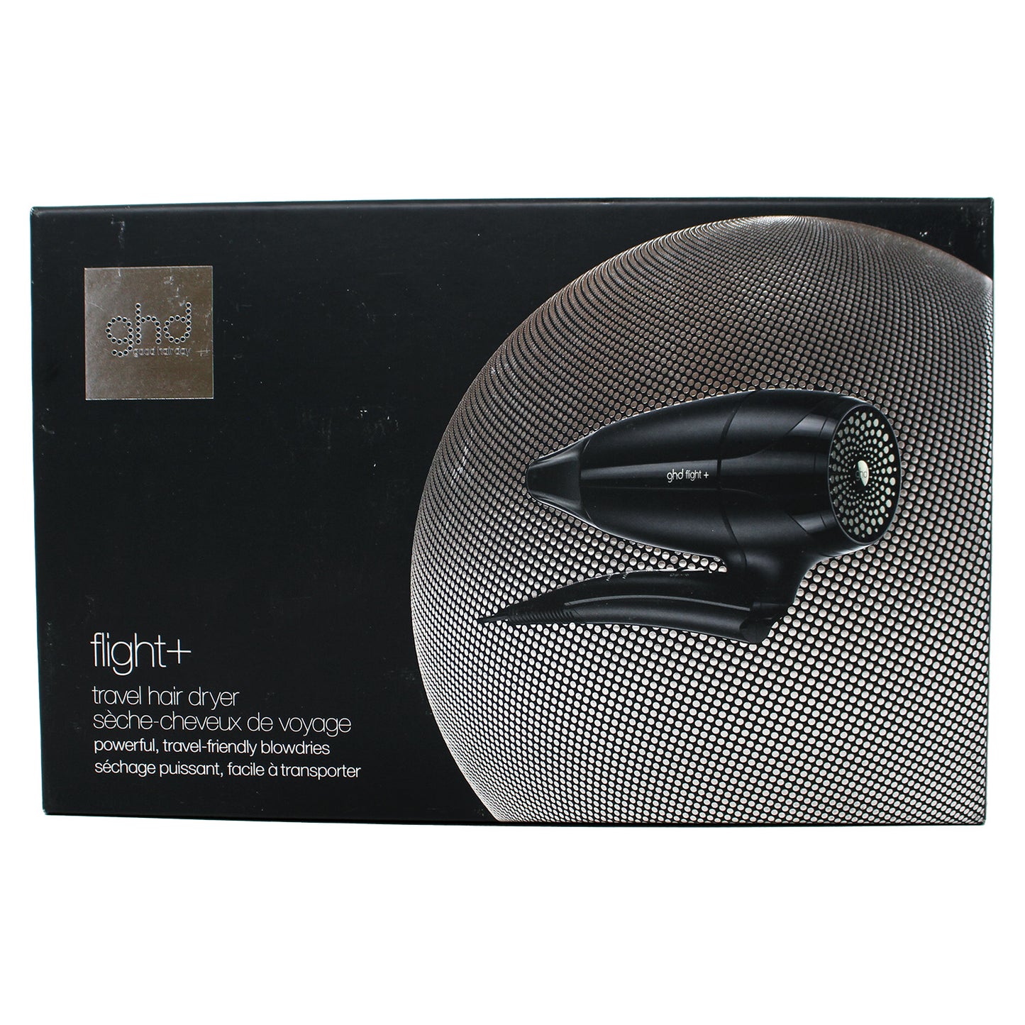 GHD Flight + Travel Hair Dryler Pwerful and Travel Friendly Black 1 Count
