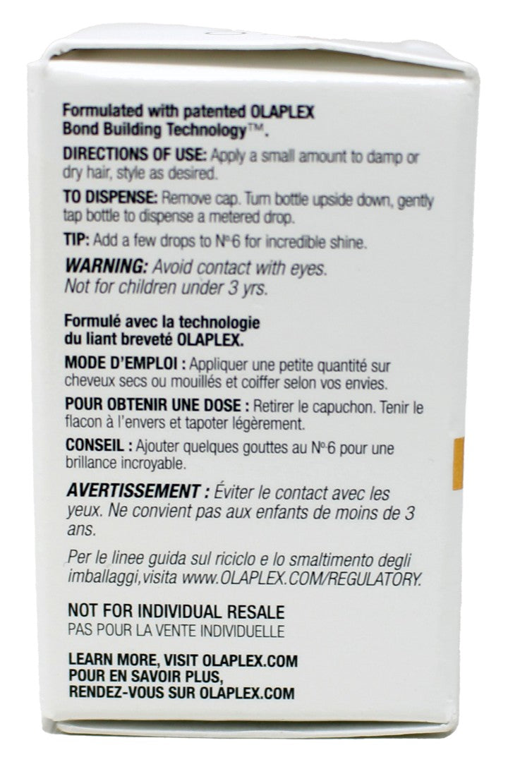Olaplex No.7 Bonding Oil For All Hair Types 0.25 Ounces
