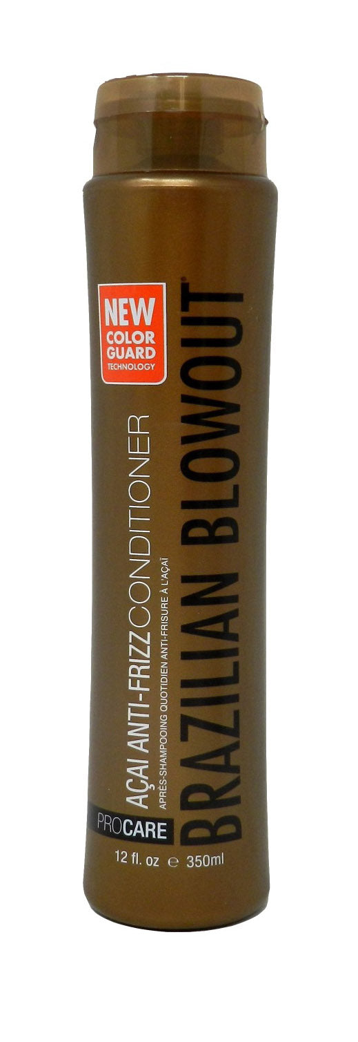 Brazilian Blowout Acai Anti-Frizz Conditioner Procare 12 Fluid Ounces