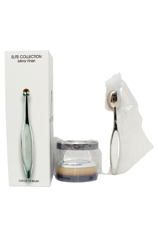 Artis Elite Mirror Finish 3 Pcs Brush Set (Circle 1R Brush, Oval 6, Palm Brush)