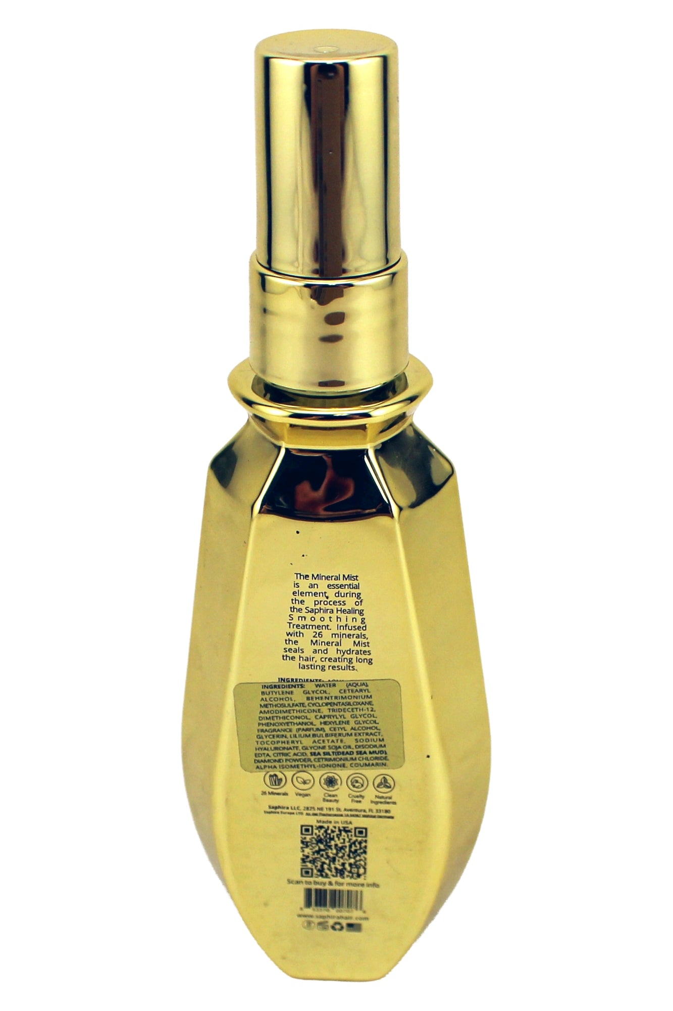 Saphira Mineral Treatment Mineral Mist 3 Ounce