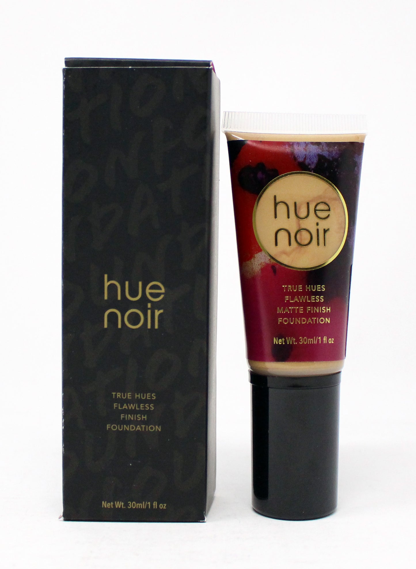 Hue Noir True Hues Flawless Finish Foundation 078 Cappuccino 1 Ounce