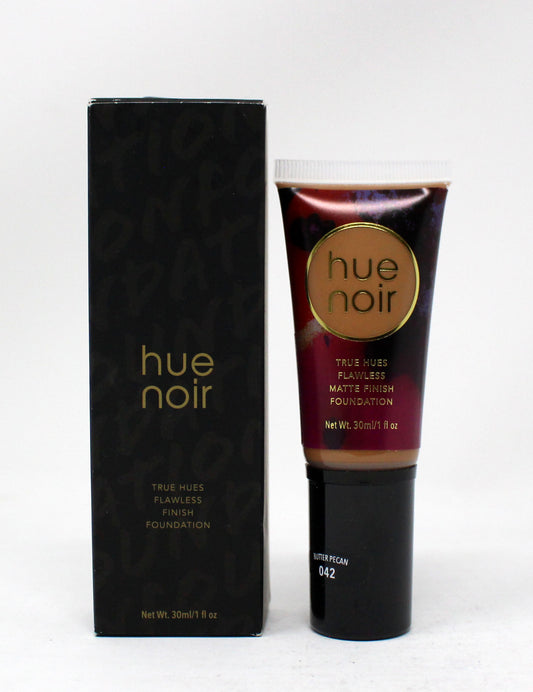 Hue Noir True Hues Flawless Finish Foundation 042 Butter Pecan 1 Ounce