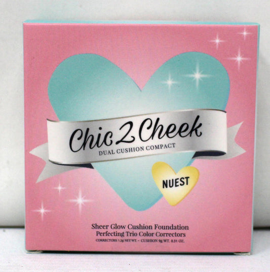 Nuest Chic 2 Cheek Perfecting Trio Color Corrector 0.31 Ounce