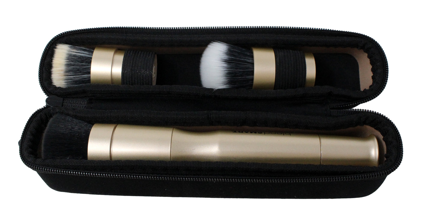 BlendSmart Rose Gold Rotating Makeup Applicator Set